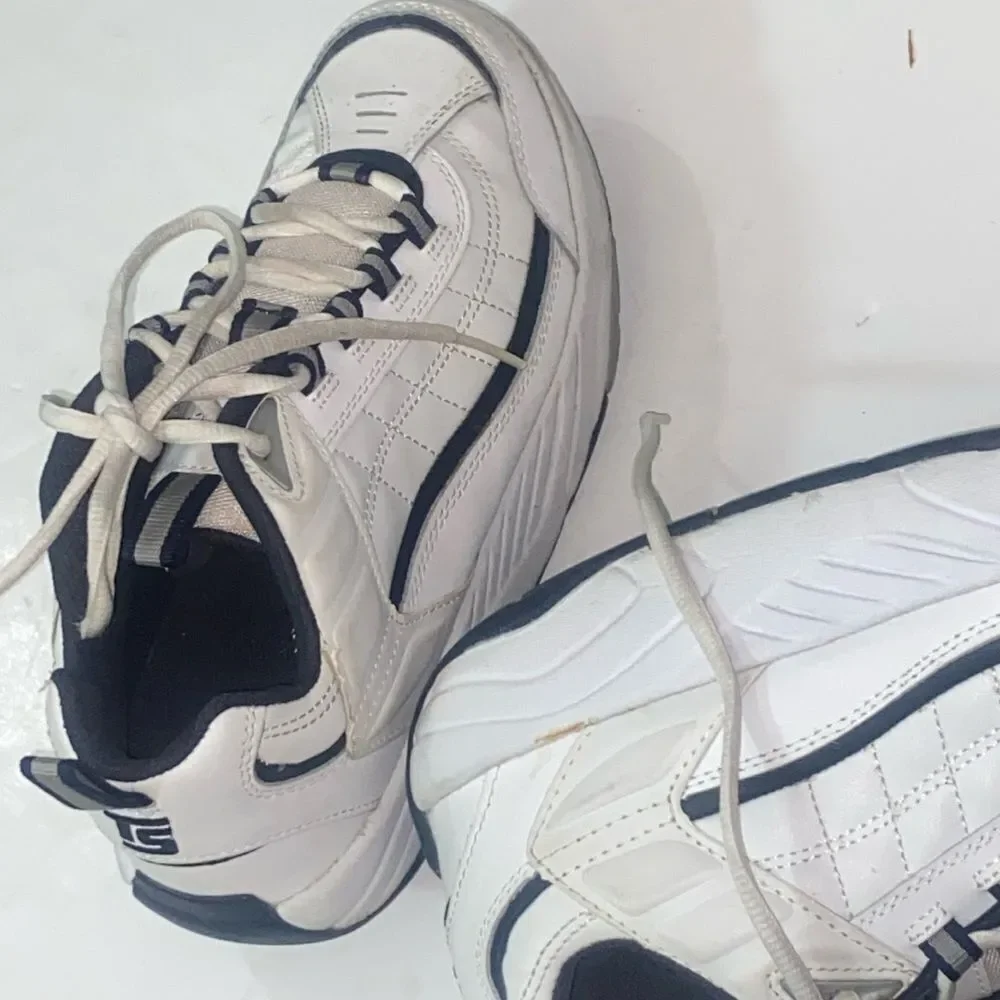 TS Sport Shape Ups Walking Leather Upper Men Shoes Size 8.5 M